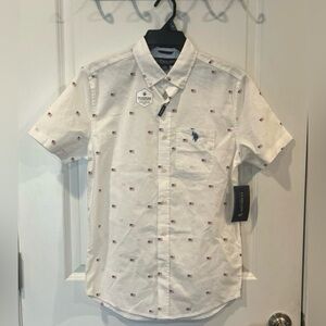 U.S polo Assn traditional Plaid Woven Button Down Shirt